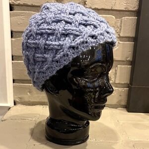 Handcrafted Crochet Chunky Cable Knit‎ Beanie